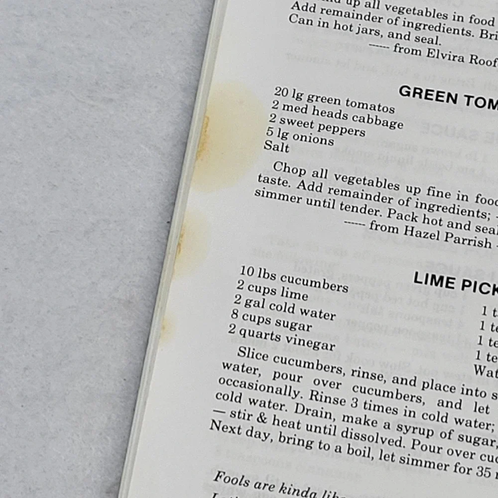 Mom's Cookin' Spiced With‎ Country Sayin's 1986 Ozark Maid Cookbook Les Blair